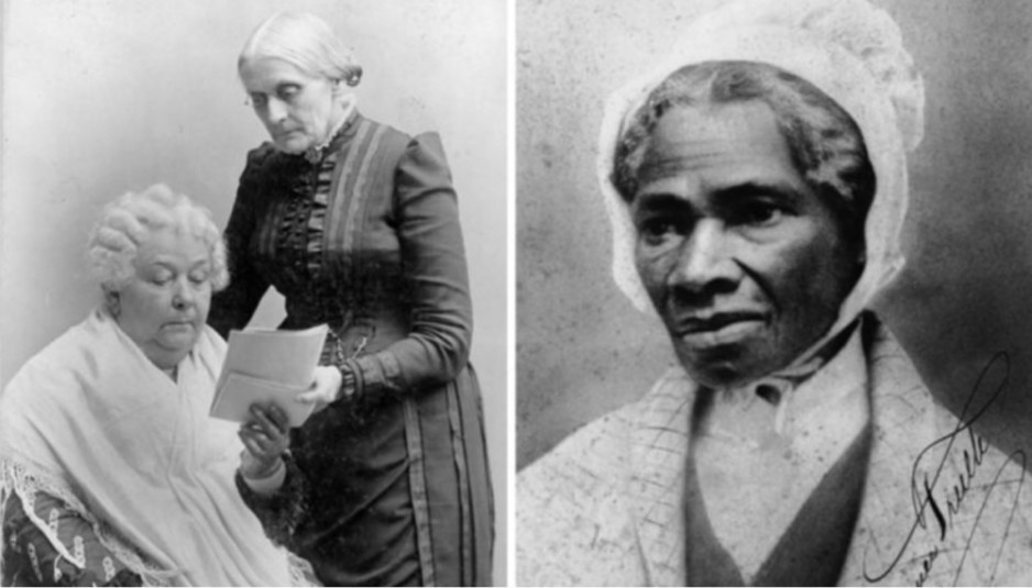 Statue Of Elizabeth Stanton Susan B Anthony Sojourner Truth At